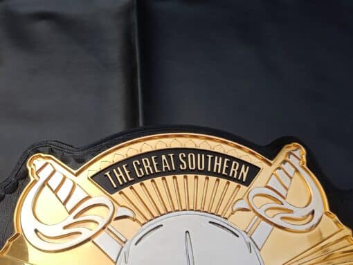 Custom championship belt for fantasy football league winners