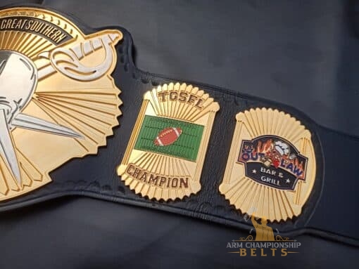 Custom fantasy football award belt for league MVPs