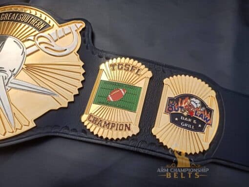 Custom fantasy football award belt for league MVPs