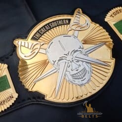 Personalized fantasy football belt for league champions