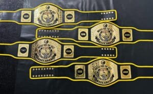 Custom Championship Belts for Temecula Valley Wrestling