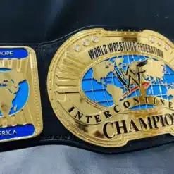 The vintage WWF Belt, beautifully plated with 24K gold, exemplifying luxury and prestige in wrestling history.