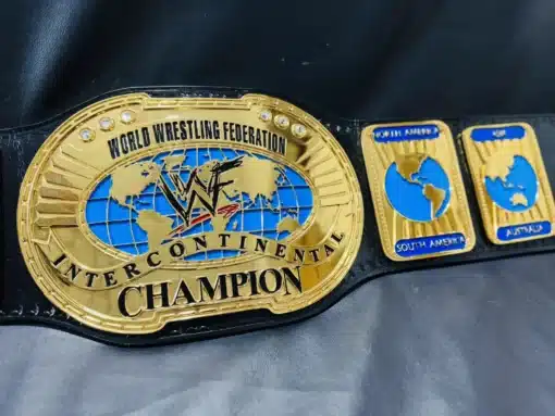 Old Wrestling Belt Intercontinental Championship belt Oval