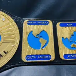 WWF Oval Intercontinental belt side plates