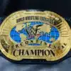 WorWrestling Federation Intercontinental Oval Championship Belt