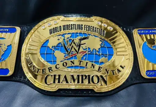 WorWrestling Federation Intercontinental Oval Championship Belt