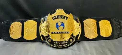 Relive the iconic WWF era with the Winged Eagle Championship Belt replica,