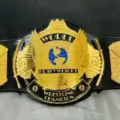 Relive the iconic WWF era with the Winged Eagle Championship Belt replica,