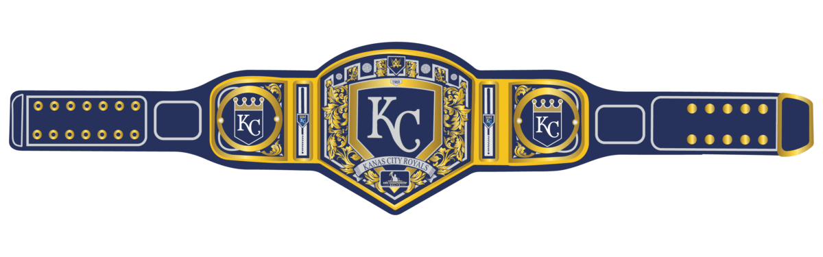 Custom Kansas City Royals WWE Legacy Title Belt Design