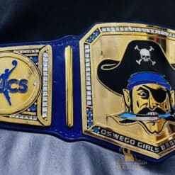 Side View of custom wwe belt