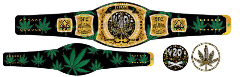 Custom Spinner cHAMPIONSHIP Belt Design with custom Leather Design