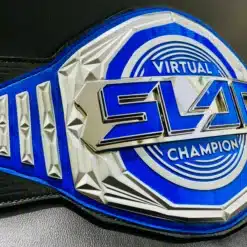 The Power Slap Championship Belt used as a trophy to celebrate championship victories.