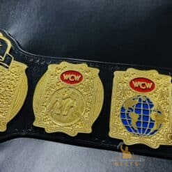 WCW Tag Team Championship Belt with Side plates