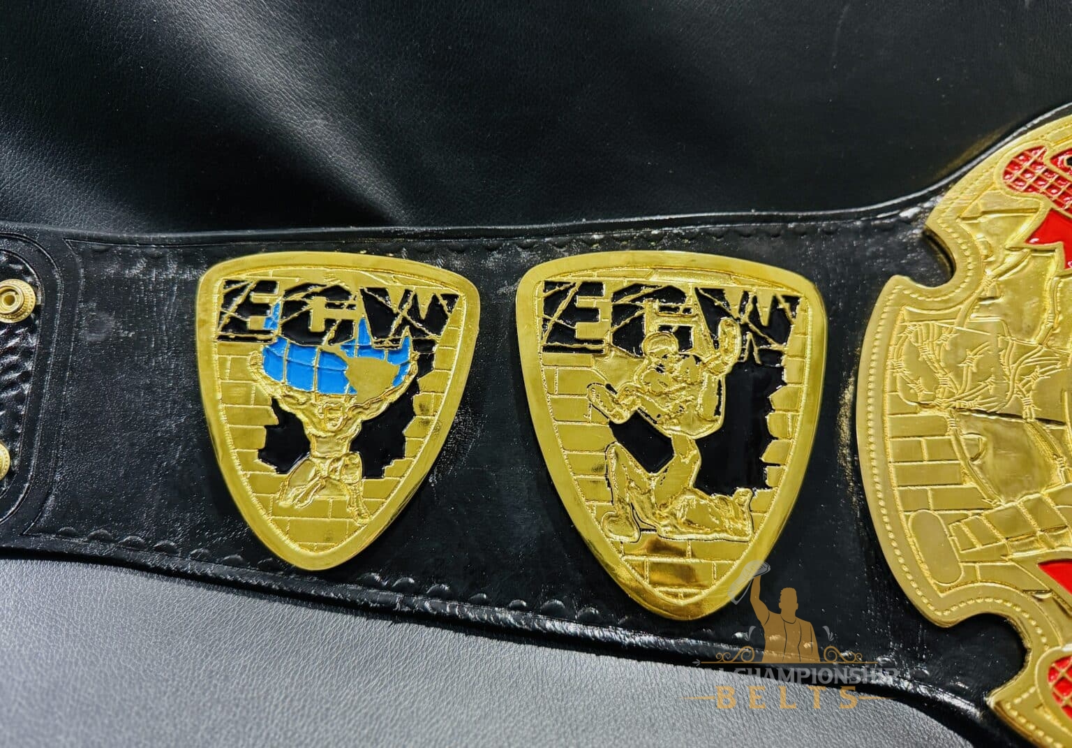 Authentic ECW Television Championship Belt - Free Shipping