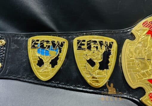 ECW TV Title Leather Strap Detail