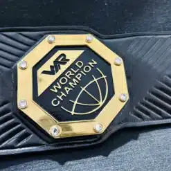 Side angle view of UFC Championship Belt