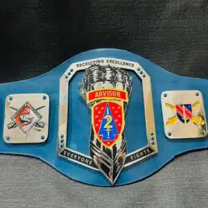 Custom Military Tribute Championship Belts