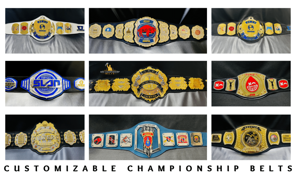 The Best Custom Wrestling Championship Belts of 2024