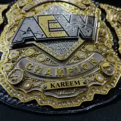 AEW Belt - HD Engraved world title