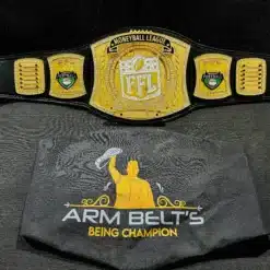 Spinner center plate with FFL logo on the Fantasy Football Title Belt.