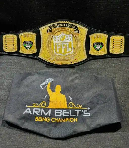 Fantasy Football Belt with championship belt Bag