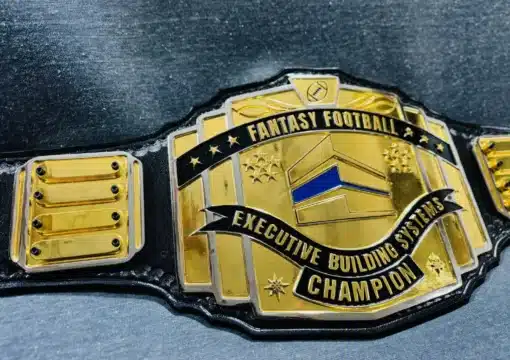 Premium Quality Custom Fantasy Football Belt