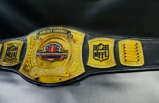 Gold Plated FFL Championship belt