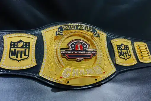 Real FFL Custom Belt customizable with your league Logos