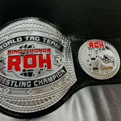 Vintage Ring of Honor World Championship Belt replica perfect for collectors.