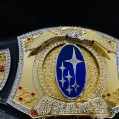 Shiny Gold and Chrome Customizable John Cena Belt