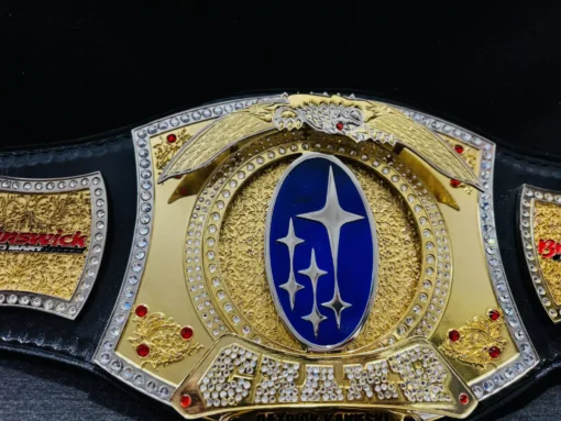 Shiny Gold and Chrome Customizable John Cena Belt