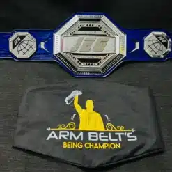 BMF-inspired championship belt featuring deep engravings and chrome-plated finish for fighters and collectors.