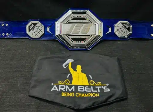 BMF-inspired championship belt featuring deep engravings and chrome-plated finish for fighters and collectors.