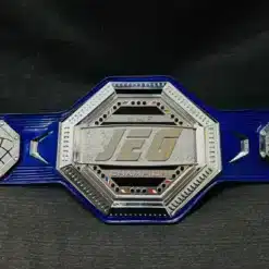 Luxury custom MMA championship belt designed for ultimate fighters and professional events.