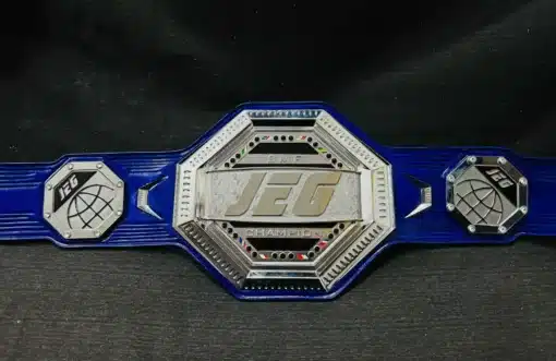 Luxury custom MMA championship belt designed for ultimate fighters and professional events.