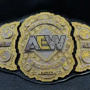 AEW Championship Belt - HD Engraved