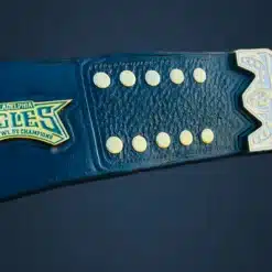 Philadelphia Eagles-themed Fantasy Football Champion Belt with gold and silver plate finishes.