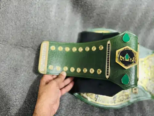 Iconic Crown Jewel Championship Belt replica inspired by WWE events in Saudi Arabia