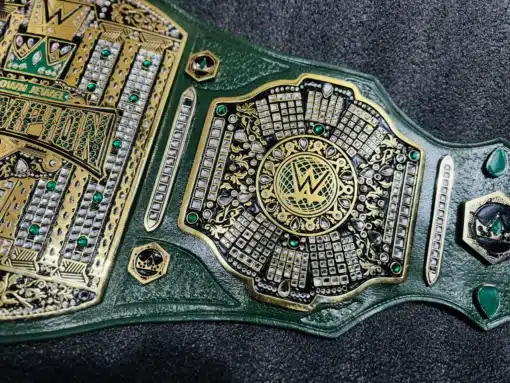 Authentic replica of the Crown Jewel Championship Belt used in WWE events