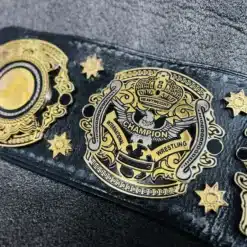 Premium craftsmanship showcased on the Triple Crown Wrestling Championship Belt