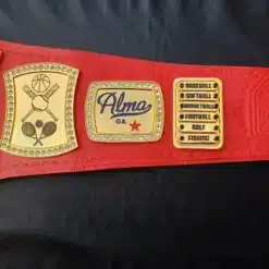 Innovative school award idea: a premium customizable championship belt for competitions and achievements.