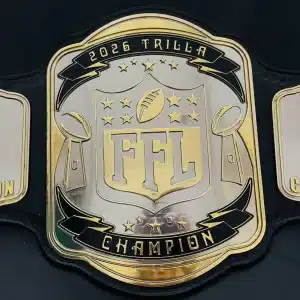 Custom Philadelphia Super Bowl League Champion Belt