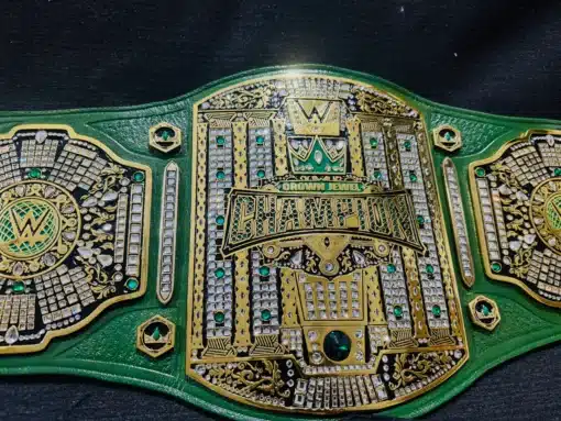 High-quality Crown Jewel Title Belt with personalized engraving options