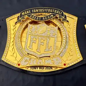 Custom Fantasy Football Spinner Championship Belt