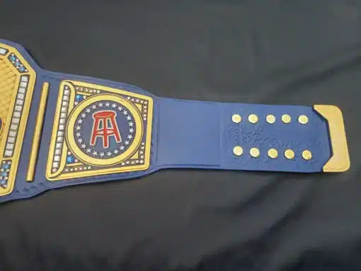 Custom Genuine Real Leather strap of Championship belt