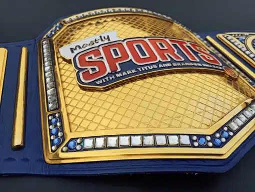 Custom Championship BELT WITH 2 lAYERS Engraving plates