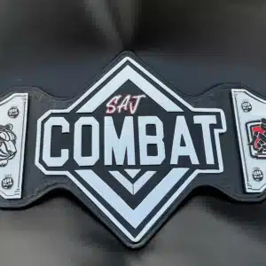 Combat Championship Belt – Premium Chrome-Plated  