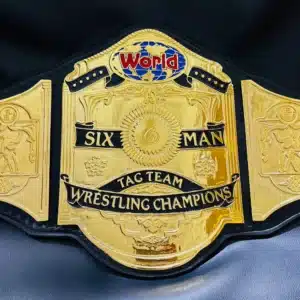 World Six-Man Tag Team Wrestling Championship Belt