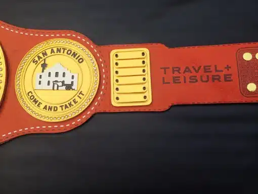 Travel and Leisure Championship Belt for awards