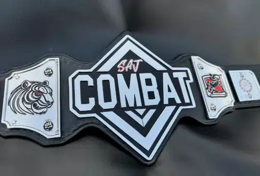 SAJ Combat Championship Belt, Customizable